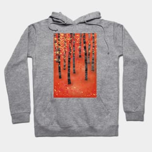 Aspen Birch Tree Forest Hoodie